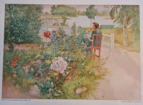 Kunstdruck Carl Larsson Sommer in Sundborn 30x40cm 15.008